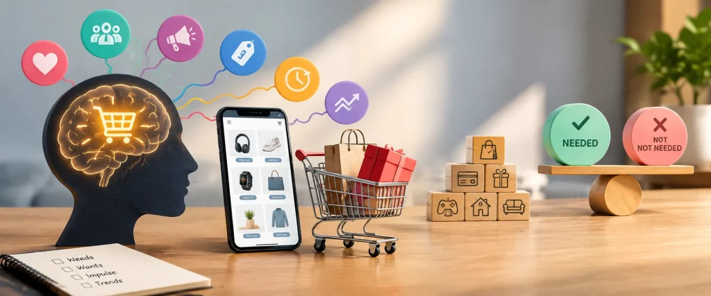Buying behaviour and unnecessary purchases