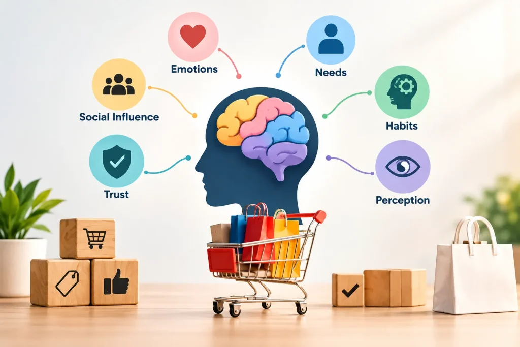 Consumer psychology concept