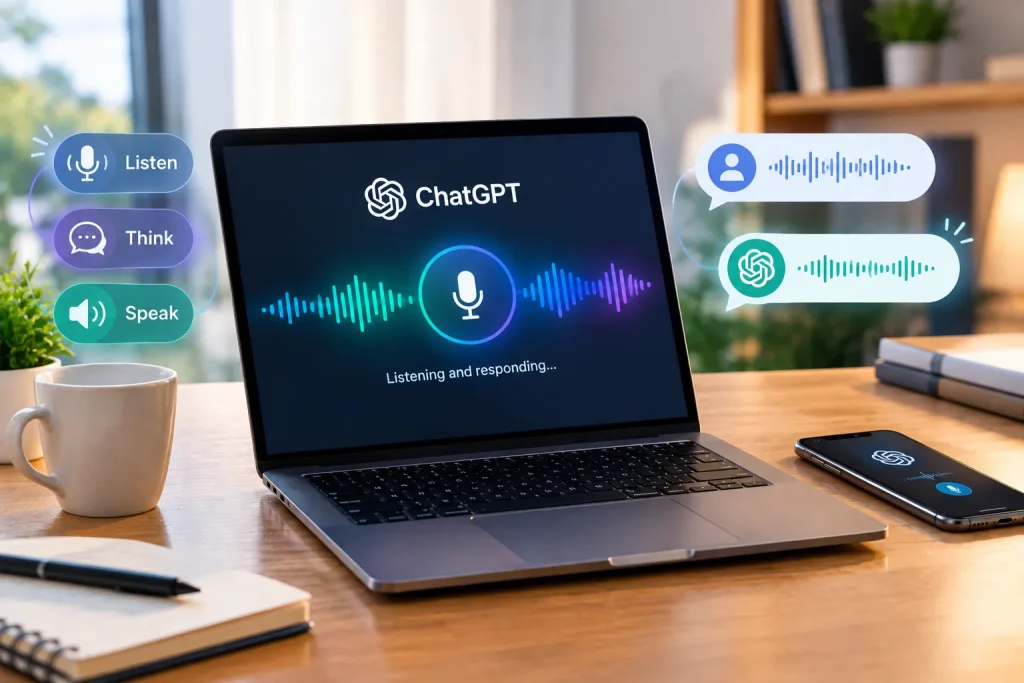 Using AI voice for work
